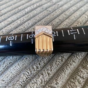 Men’s 14k gold/diamond ring